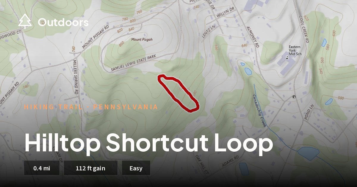 Hilltop Shortcut Loop | Outdoors