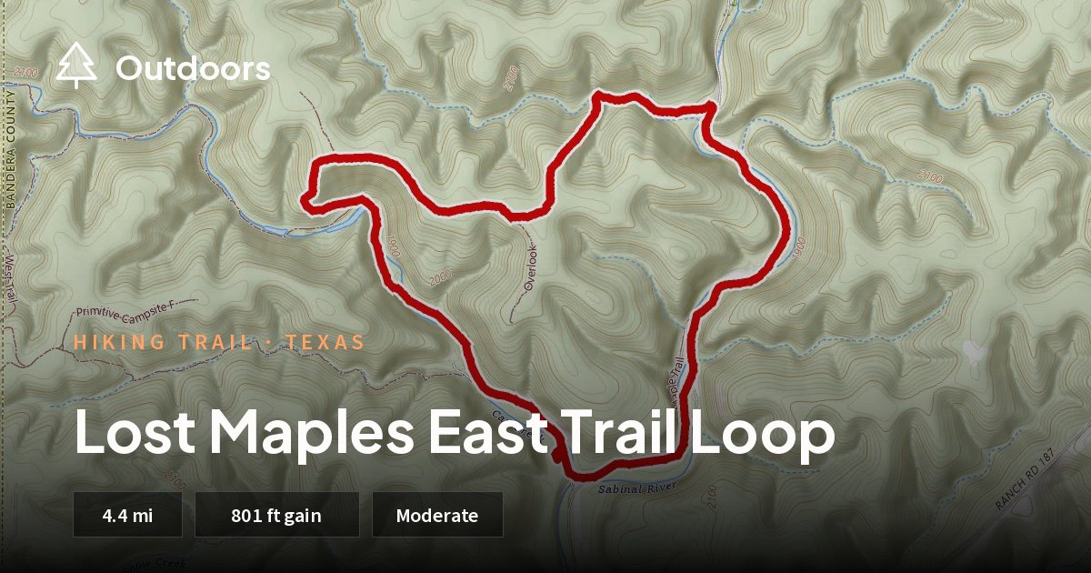 Lost Maples East Trail Loop | Outdoors